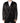 Dolce & Gabbana Black Silk Double Breasted 2 Button Blazer