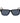 Timberland Black Stainless Steel Sunglasses