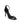 Calvin Klein Black Leather Stiletto Heel Sandals