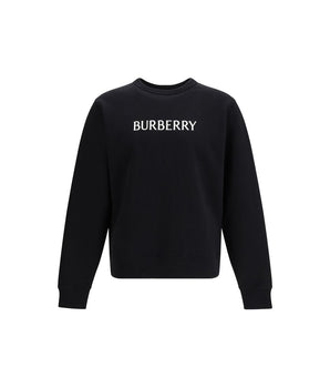 Burberry Black Cotton Sweatshirt