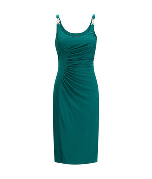 Versace Bicolor Viscose Casual Dress