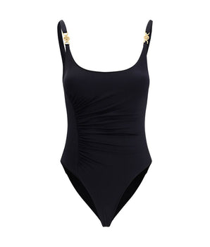 Versace Black Polyamide One-Piece Swimsuit