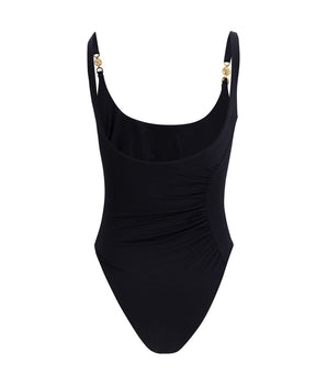 Versace Black Polyamide One-Piece Swimsuit