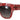 Dolce & Gabbana Elegant Red Lace Detail Sunglasses