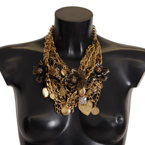 Dolce & Gabbana Sicilian Glamour Gold Statement Necklace