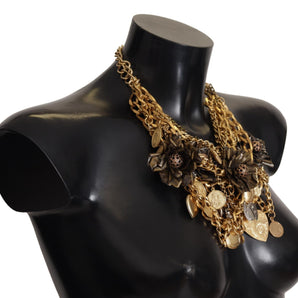 Dolce & Gabbana Sicilian Glamour Gold Statement Necklace