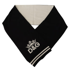 Dolce &amp; Gabbana Elegant Cashmere Men's Scarf Wrap