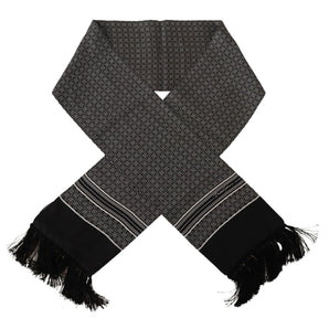 Dolce & Gabbana Elegant Geometric Silk Men's Scarf