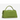 Bolso de mano de piel verde Jacquemus