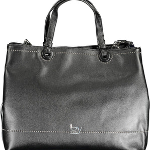 BYBLOS Chic Two-Handle City Bag with Contrast Detail