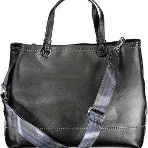 BYBLOS Chic Two-Handle City Bag with Contrast Detail