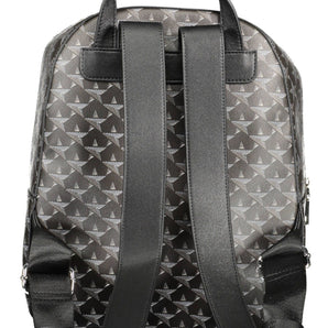 BYBLOS Sleek Black Contrast Detail Backpack