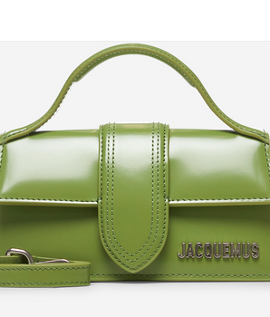 Jacquemus Green Leather Handbag