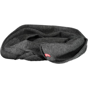 Levi's Elegant Gray Logo Scarf