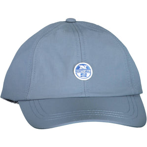 North Sails Chic Blue Visor Cap with Logo Accent