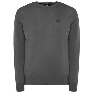 La Martina Gray Cotton Sweater