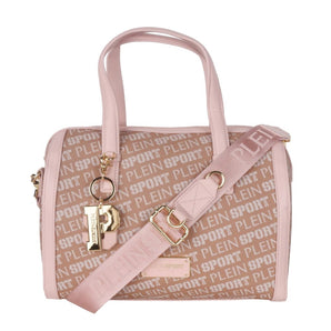 Bolso bandolera Plein Sport Chic de ecopiel rosa