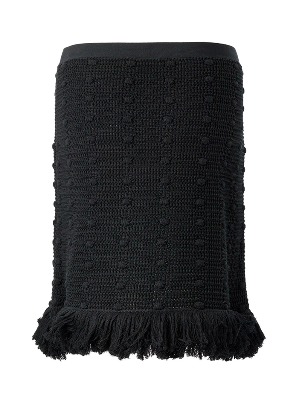 Bottega Veneta Knitted Black Skirt