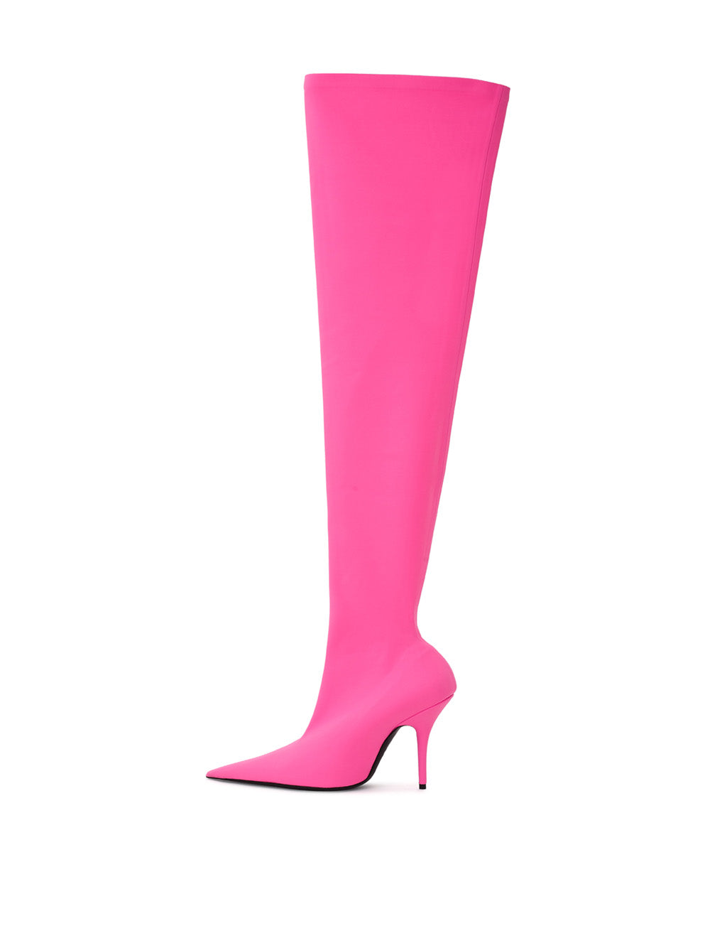 Balenciaga Over The Knee Neon Pink Boot, Nahim - Luxury Wardrobe