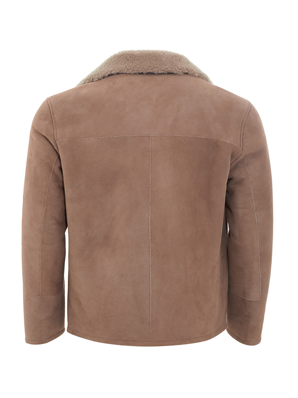 Herno Brown Sheepskin Jacket