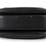Gucci Black Leather Bamboo Top Handle Bag Handbags Gucci 