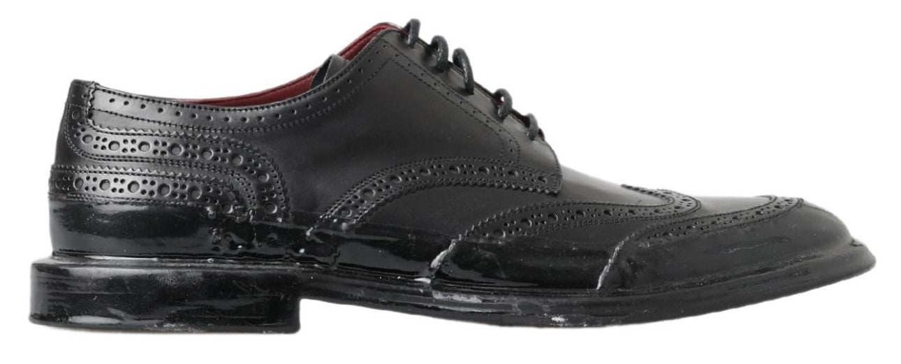 Christian Louboutin Version Black Happy Rui Spikes Flat Shoes – AUMI 4
