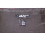 Dolce & Gabbana Black Waist Smoking Tuxedo Cummerbund Belt Dolce & Gabbana 