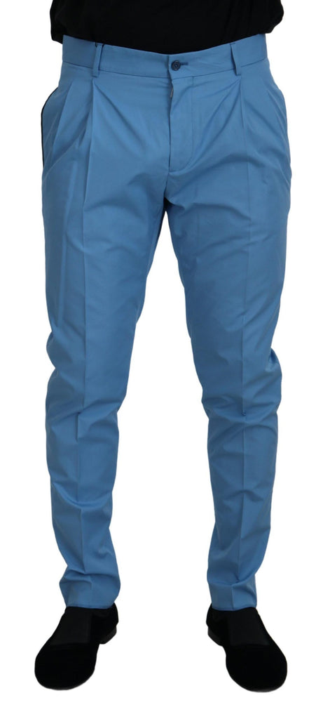 Buy Powder Blue Chanderi Silk Pants with Pockets Online at Jayporecom