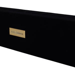 Dolce &amp; Gabbana Elegant Velvet Jewelry Storage Box