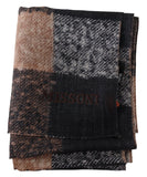 Missoni Multicolor Plaid Wool Unisex Neck Wrap Shawl Logo Scarf Missoni 
