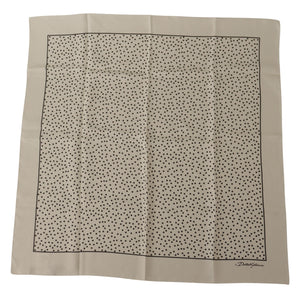 Dolce & Gabbana Elegant Silk Polka Dot Men's Scarf