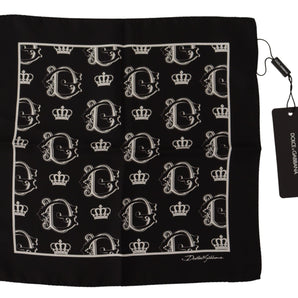 Dolce & Gabbana Elegant Silk Square Men's Scarf