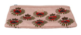 Dolce & Gabbana Clutch Pink D&G Logo Devotion Heart Nylon Pouch Wallet Dolce & Gabbana 