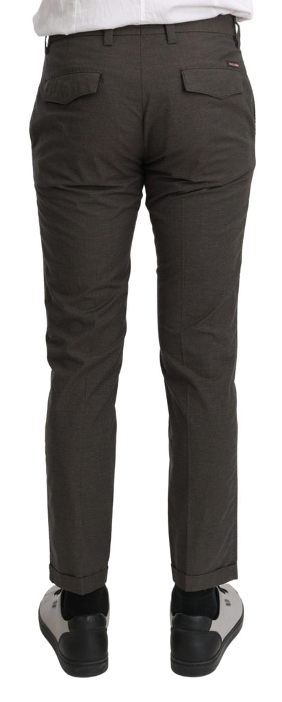 Dolce & Gabbana Brown Casual Mens Trouser 100% Cotton Pants