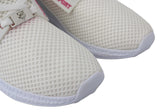 Plein Sport White Polyester Runner Becky Sneakers Shoes Plein Sport 