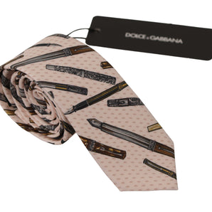 Dolce &amp; Gabbana Elegant Silk Bow Tie for Suave Evenings