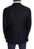 Dolce & Gabbana Black Wool Single Breasted NAPOLI Blazer