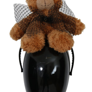 Dolce &amp; Gabbana Teddy Bear Crystal Crown Hair Band