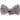 Dolce &amp; Gabbana Elegant Gray Silk Bow Tie