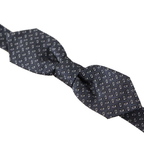 Dolce &amp; Gabbana Elegant Polka Dot Silk Bow Tie