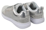 Philipp Plein Gisella Silver Polyester Sneakers Shoes Philipp Plein 