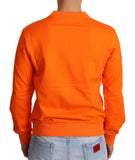 Dolce & Gabbana Orange King Ceasar Cotton Pullover Sweater Dolce & Gabbana 