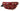 Dolce & Gabbana Red Exotic Leather Crystals Reversible Shoulder Strap, Nahim - Luxury Wardrobe