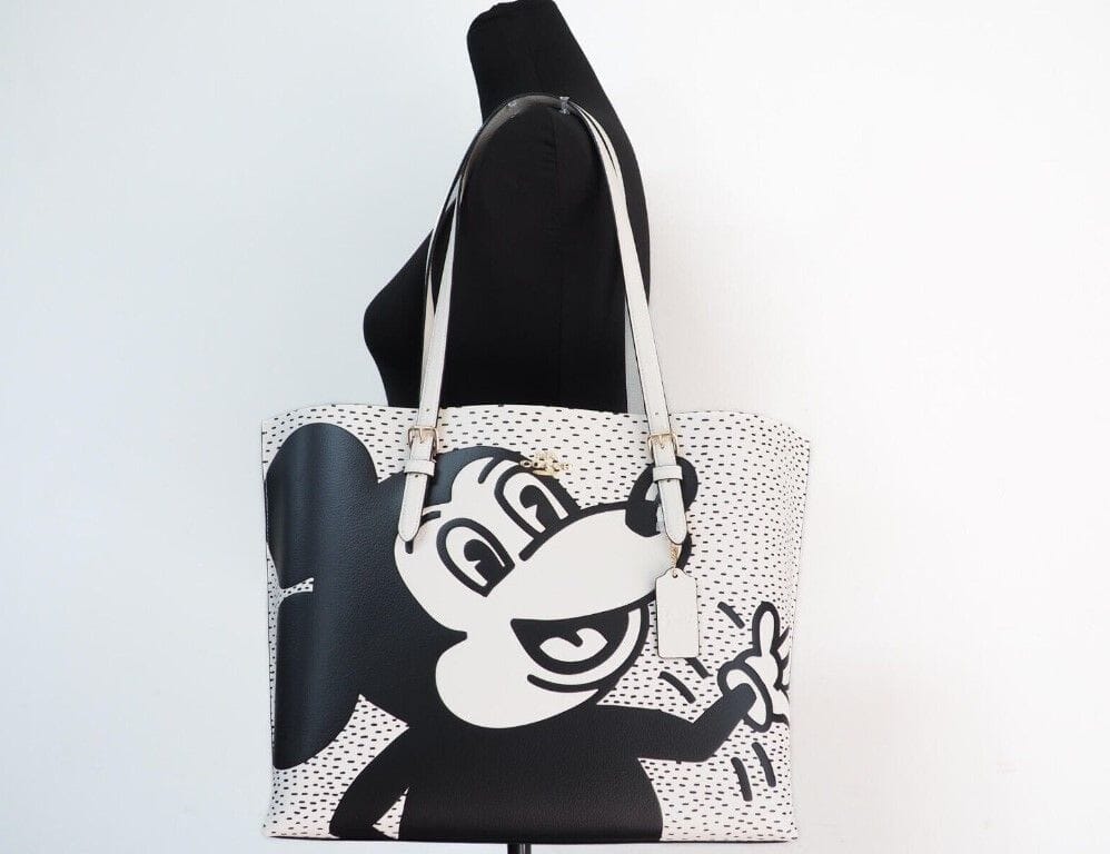 Disney X Coach Patricia Saddle Bag with Motocycle Mickey Mouse in Red –  Essex Fashion House