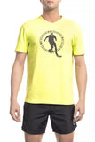 Bikkembergs Yellow Cotton T-Shirt