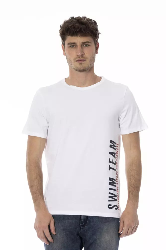 Bikkembergs White Cotton T-Shirt