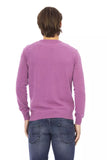 Baldinini Trend Purple Wool Sweater