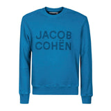 Jacob Cohen Light Blue Cotton Sweater