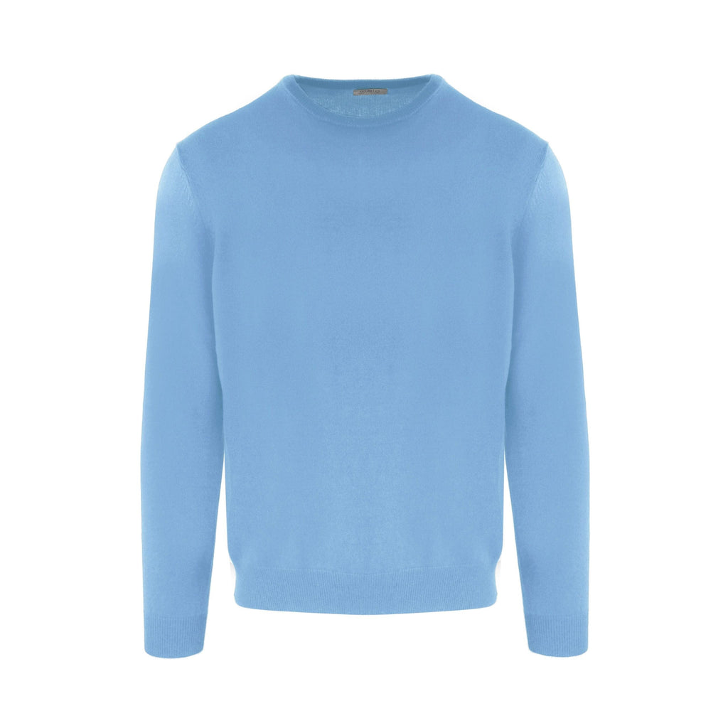 Malo Light Blue Cashmere Sweater Malo 