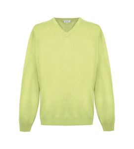 Malo Yellow Cashmere Sweater Malo 